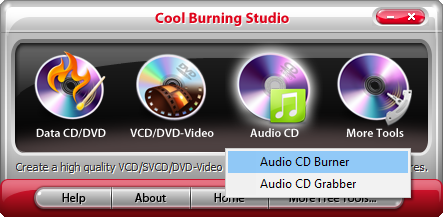 How to Burn Music CD - Activate Audio CD Burner